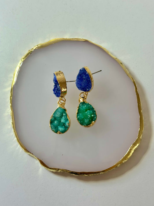 Náušnice druhy křemen