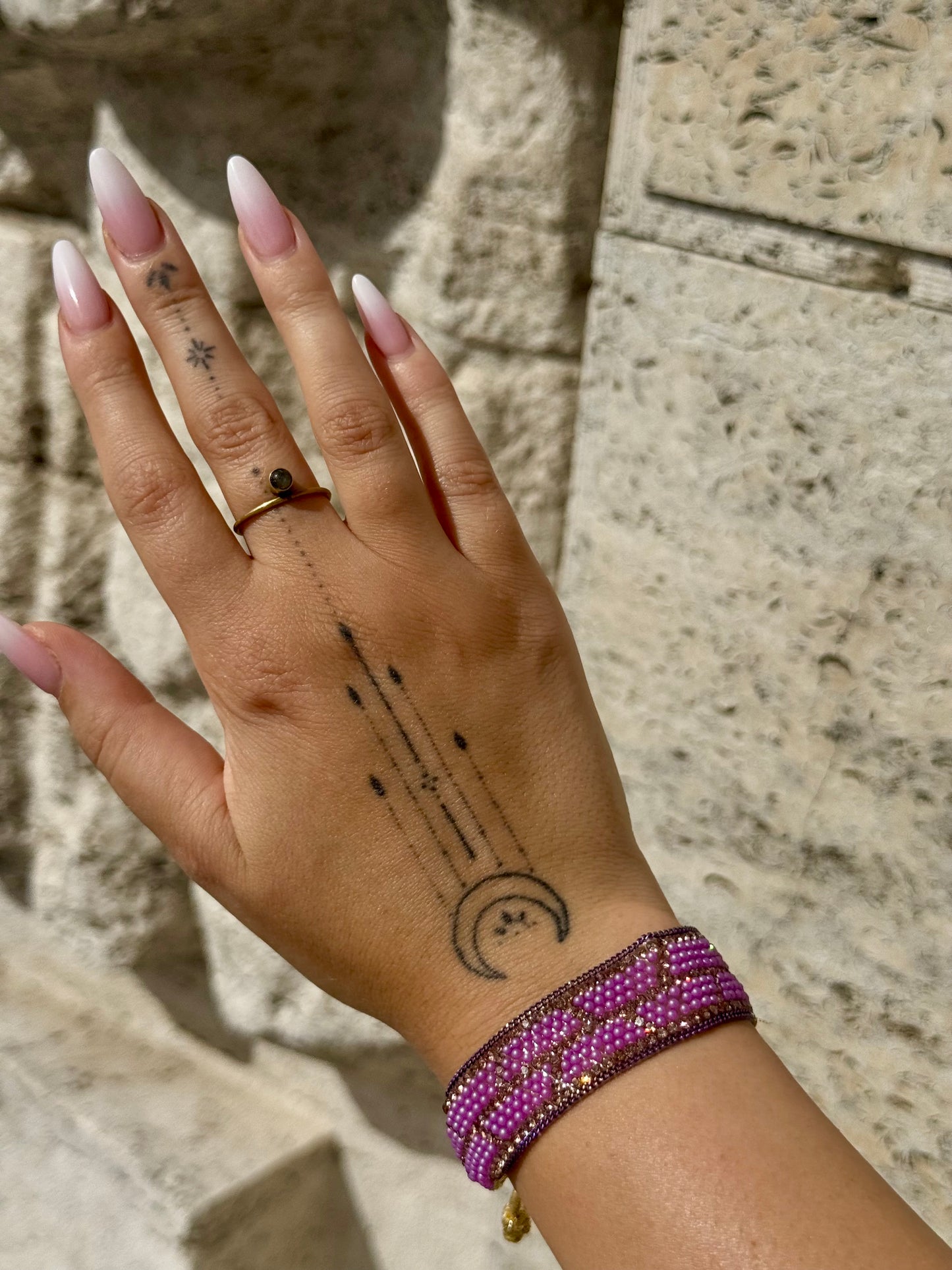 Náramek Purple/Gold