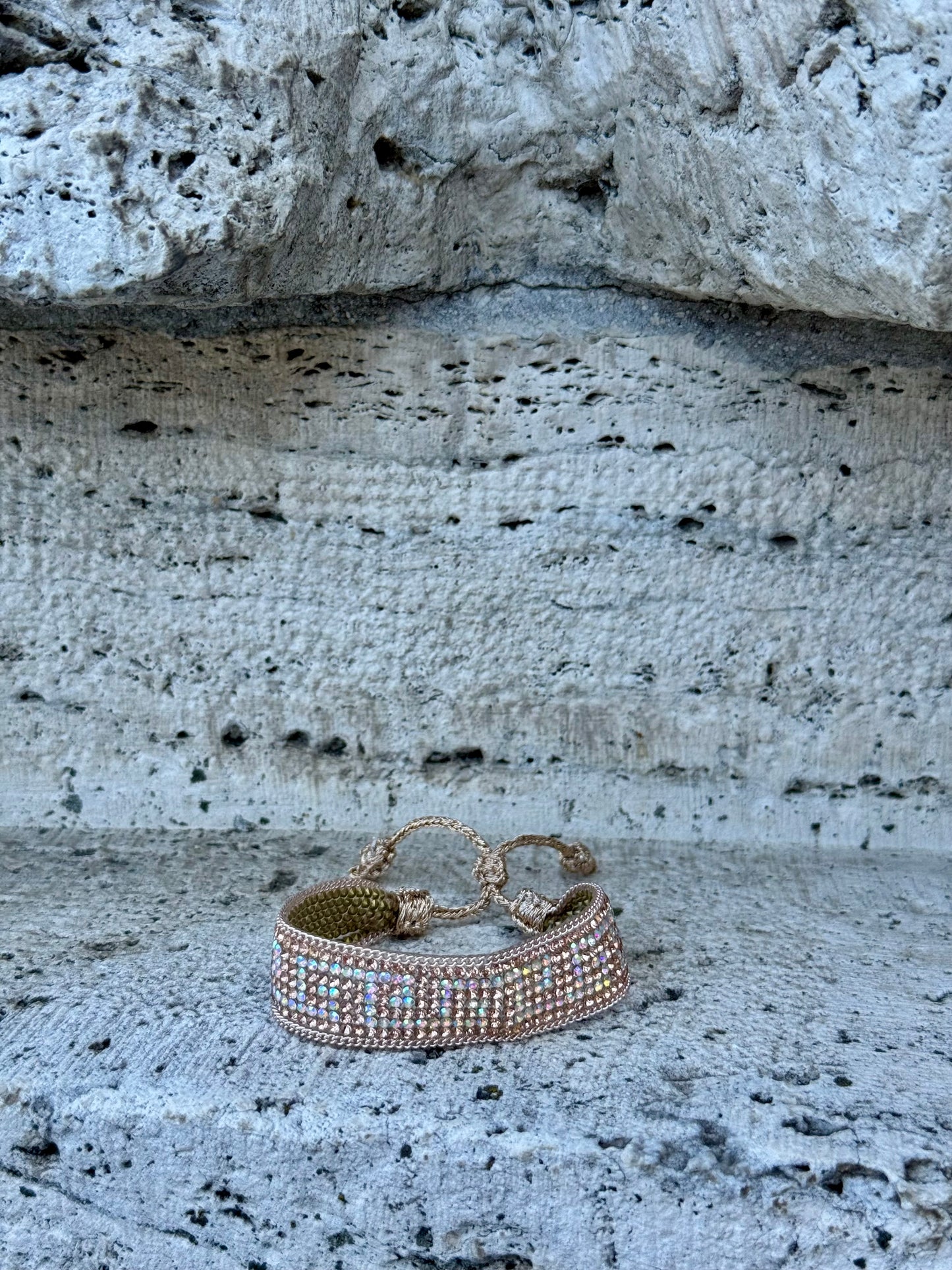 Náramek Crystal Shine Rose Gold