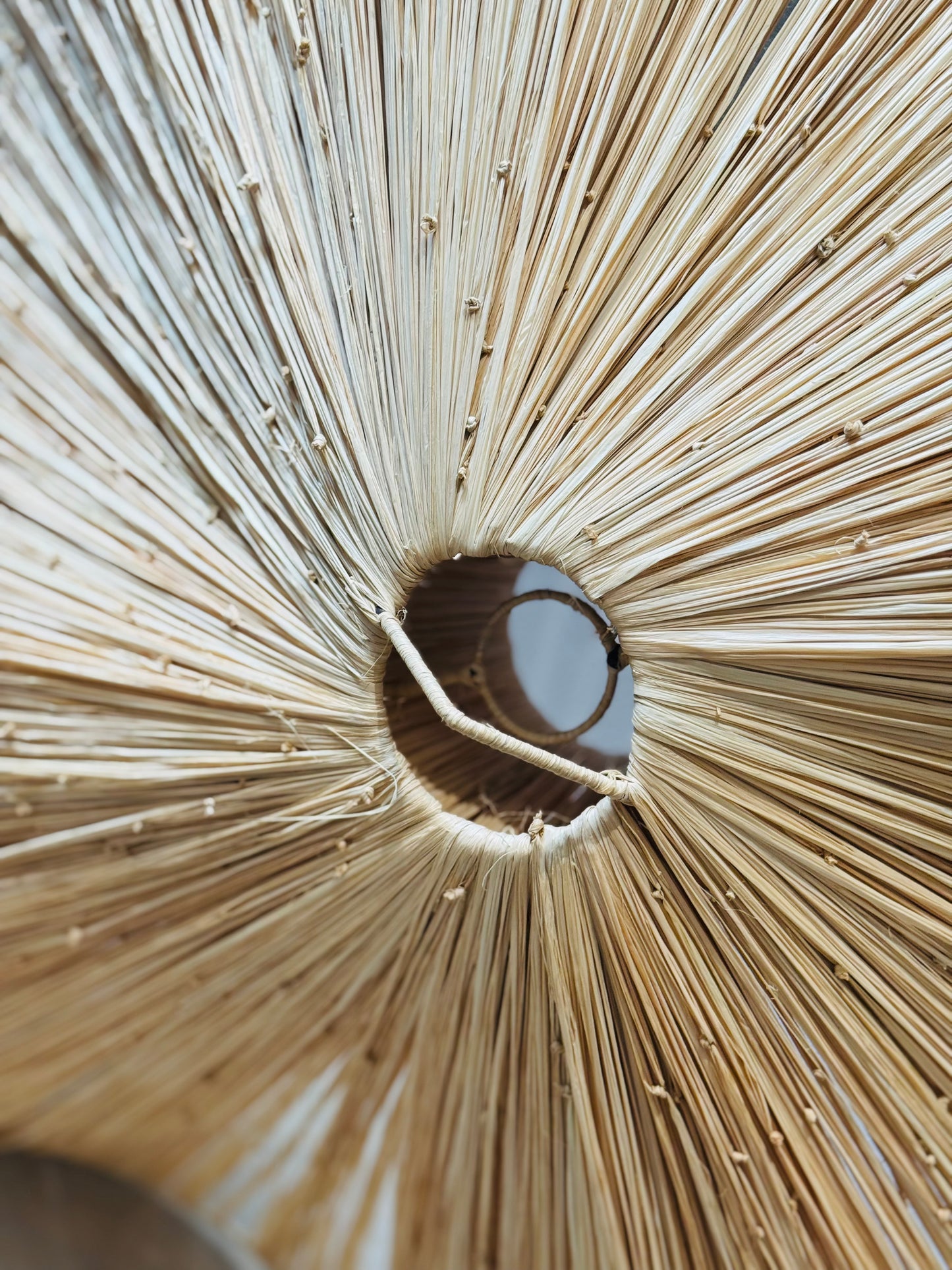 Stínidlo klobouk Rafia 100cm