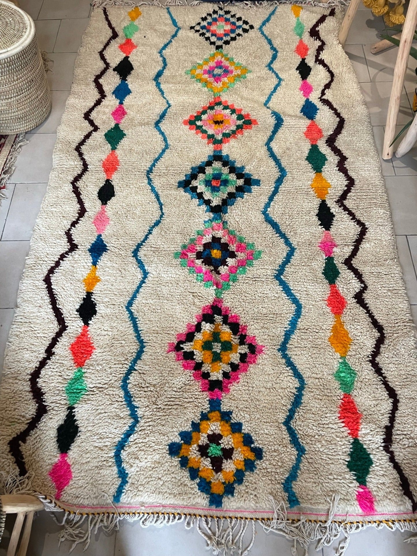 Carpet colored Azilal